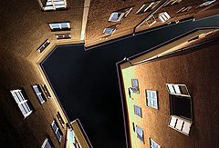 photo "Salzburg. The courtyard`s zigzag"