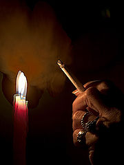 photo "Candle light vision #1"