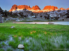 фото "Minarets Alpenglow"