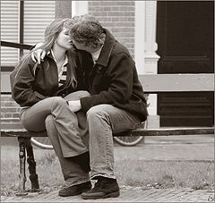 photo "About how to sit properly..."