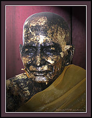 photo "Mosaic gold Budda"