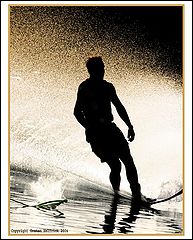 photo "The Black Skiier"
