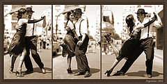 photo "Thumbing through pages of street or Tango."