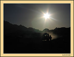 photo "sunset on aravijski #2/ the egyptian sketches/"