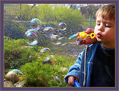 photo "Air bubbles of our childhood"