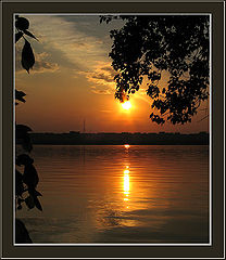 photo "banal sunset..."