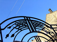 photo "The wrong geometry of Vilnius sky"