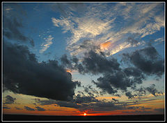 photo "clouds at dusk"