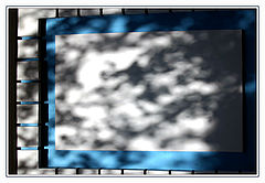 photo "White - cyan composition"