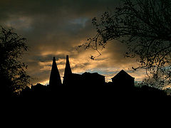 фото "Sunset at the Palace"