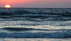 фото "June Sunset in Cesarea Old City"