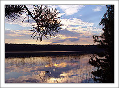 photo "In the evening on lake..."