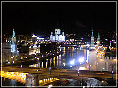 photo "Moscow at night"
