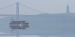 photo "River Tejo under fog"