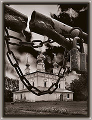 photo "The way to church is closed"