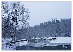 photo "The bridge on Ice cold"