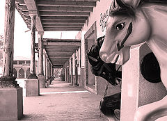 photo "Horses in portal"
