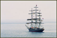 фото "Sailboat in the fog"