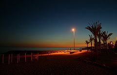 photo "Quarteira by night"