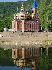 photo "Construction of a new temple"