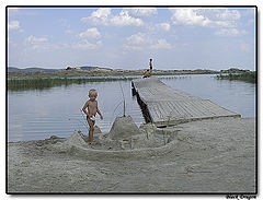 photo "Sand-building master"