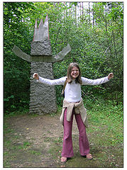 photo "I"m a statue !"