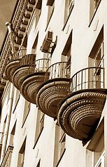 photo "Rhythms of balconies"