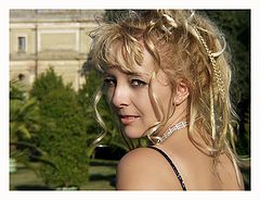 photo "Michelle in Sancoussi (Potsdam, Germany)"