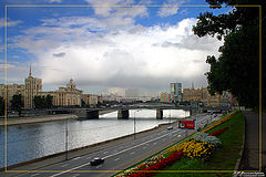 фото "Москва. Вид с Ростовской набережной Москвы-реки."