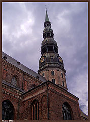photo "Riga, St.Peter tower"
