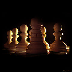 photo "... Night in Chessboard ..."