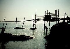 photo "Boy on the trabocco"