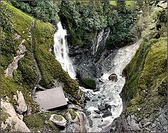 photo "Waterfall Rauchenbach - here was killed professor"