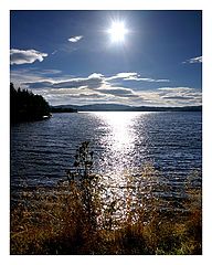 фото "A day of the fall at Jonsvatnet"