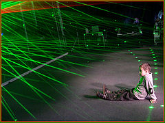 photo "In beams of laser show"