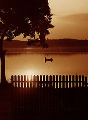 photo "Sunset in sepia"