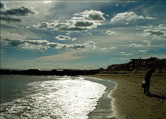 photo "The Middle-Aged Man and the Sea"
