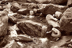 photo "testing the watertemperature...."