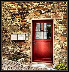 photo "red door"