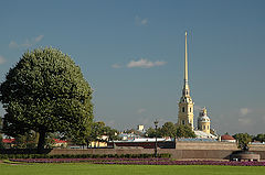 photo "The Petropavlovsky Cathedral Steeple"