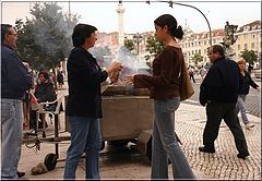 photo "Time of roasted chestnuts"