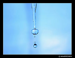 photo "Drops in blue"