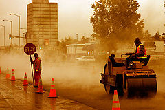 photo "work in the rain"