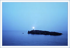 photo "Color of a cold - dark blue."