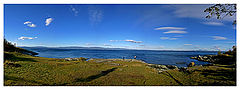 photo "Fishermans in the long shadows at the Fjord"