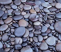 фото "beach stones, Rialto Beach, Washington State, USA"