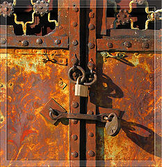 photo "Coming back to a theme of a gate and the deputies."