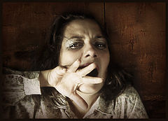 фото "Static pantomime - scream"