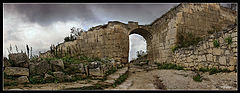 photo "Cave City "Chufut Kale". View 1."