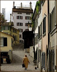 photo "FRAU WITH A DOG"
